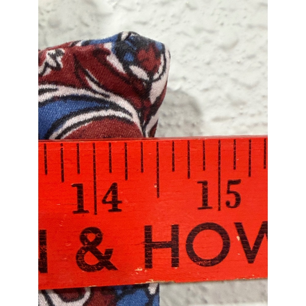 Free People Paisley Tie Hem Cropped Pants 8 Boho Y2K Indie Sleaze Maximalist - Picture 10 of 12